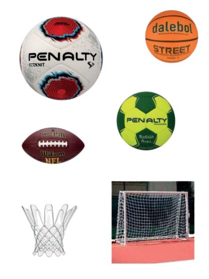BOLAS E REDES ESPORTIVAS